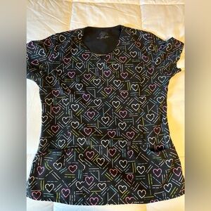 Medium Cherokee scrub top